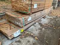 Guyana teak beschoeiingsplanken 5500x200x20mm (17x) - afbeelding 4 van  4