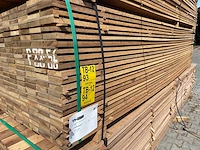 Guyana teak beschoeiingsplanken fijnbezaagd 3500x100x20mm (100x) - afbeelding 4 van  4