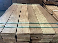 Guyana teak kopse veer en groef (buitenparket) - afbeelding 2 van  4