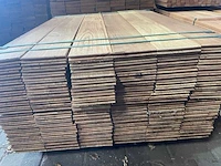 Guyana teak kopse veer en groef (buitenparket) - afbeelding 4 van  4