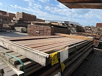 Guyana teak latten geschaafd 3050-3350x45x21mm (63x) - afbeelding 2 van  3
