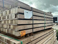 Guyana teak palen fijnbezaagd 1850-2150x68x68mm (80x) - afbeelding 4 van  4