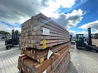 Guyana teak palen fijnbezaagd 3050x68x68mm (56x) - afbeelding 4 van  4