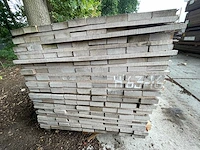 Guyana teak planken fijnbezaagd 2150x108x33mm (153x) - afbeelding 3 van  3