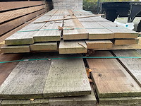 Guyana teak planken fijnbezaagd 2750x158x33mm (10x) - afbeelding 3 van  3