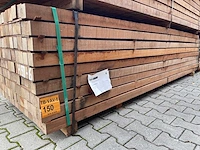 Guyana teak planken fijnbezaagd 3050x60x60mm (135x) - afbeelding 2 van  3