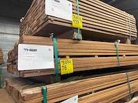 Guyana teak planken geschaafd 1850-2150x70x27mm (117x) - afbeelding 4 van  4
