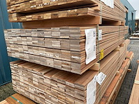 Guyana teak planken geschaafd 2000-2500x90x16mm (233x) - afbeelding 4 van  4