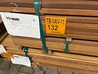 Guyana teak planken geschaafd 3650-3950x70x27mm (149x) - afbeelding 4 van  4