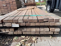 Guyana teak regels geschaafd 3050x65x42mm (58x) - afbeelding 3 van  3