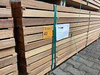 Guyana teak regels geschaafd 3050x68x45mm (84x) - afbeelding 3 van  3