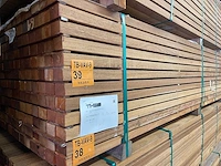 Guyana teak regels geschaafd 3050x68x45mm (84x) - afbeelding 4 van  4