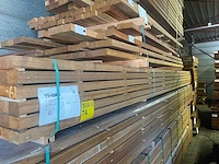 Guyana teak regels geschaafd 4550x68x45mm (84x) - afbeelding 4 van  4