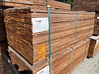 Guyana teak vlonderplanken 1850x145x21mm (89x) - afbeelding 4 van  4