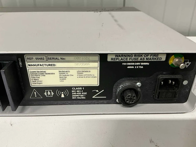 Gynecare versapoint bipolair elektrochirurgisch systeem - afbeelding 2 van  2