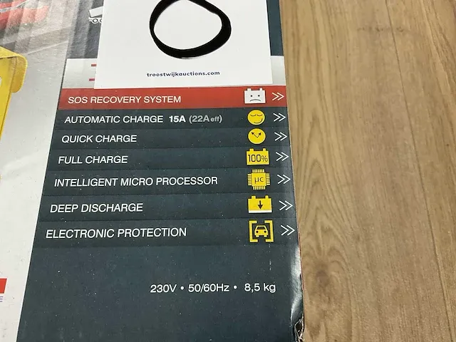 Gys batium 15.24 acculader - afbeelding 4 van  6