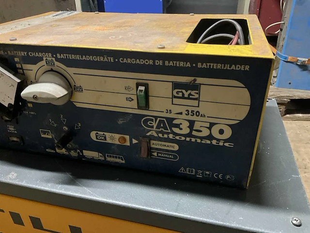 Gys ca 350 automatic acculader - afbeelding 1 van  4