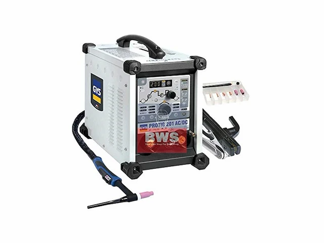 Gys protig 201 ac/dc hf fv 110–230v professionele tig-lasoplossing - afbeelding 1 van  2