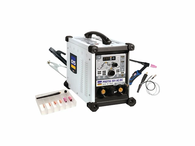 Gys protig 201 ac/dc hf fv 110–230v professionele tig-lasoplossing - afbeelding 2 van  2