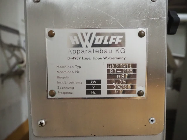 H. wolff - afbeelding 19 van  19