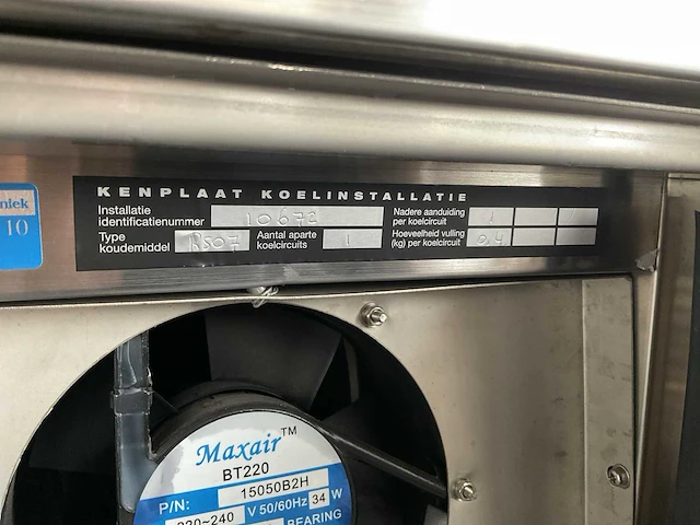 Haaften bf 132 koelwerkbank - afbeelding 5 van  10