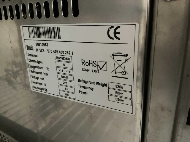 Haaften bf 132 koelwerkbank - afbeelding 9 van  10