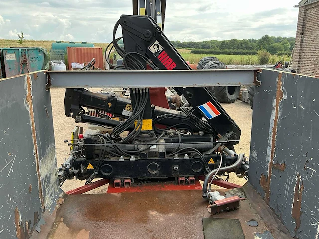 Haakarm afzet container 17 m3, met auto laadkraan hiab - afbeelding 3 van  33