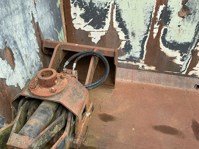 Haakarm afzet container 17 m3, met auto laadkraan hiab - afbeelding 8 van  33
