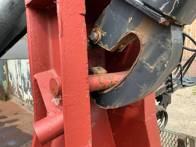 Haakarm afzet container 17 m3, met auto laadkraan hiab - afbeelding 14 van  33