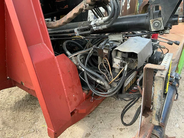 Haakarm afzet container 17 m3, met auto laadkraan hiab - afbeelding 15 van  33