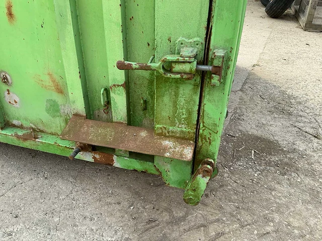 Haakarm afzet container 17 m3, met auto laadkraan hiab - afbeelding 30 van  33