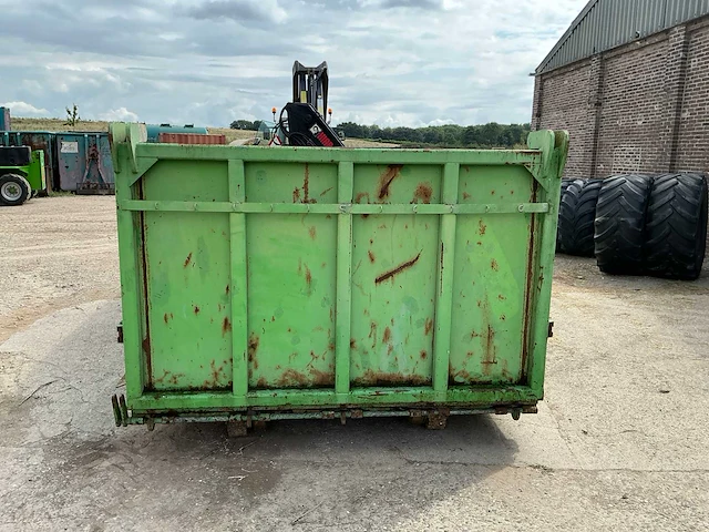 Haakarm afzet container 17 m3, met auto laadkraan hiab - afbeelding 31 van  33