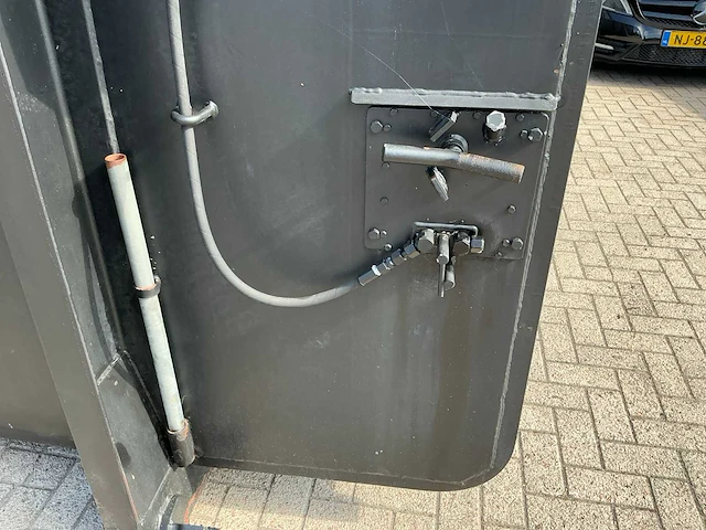Haakarm afzetcontainer met milieu klep - afbeelding 3 van  15