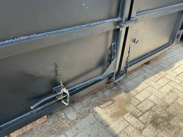 Haakarm afzetcontainer met milieu klep - afbeelding 5 van  15
