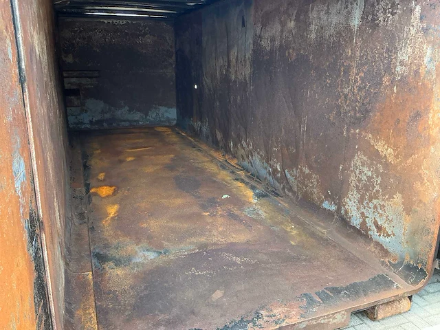 Haakarm afzetcontainer met milieu klep - afbeelding 6 van  15