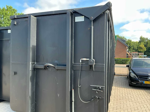 Haakarm afzetcontainer met milieu klep - afbeelding 15 van  15