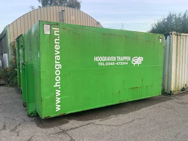 Haakarm afzetcontainer - afbeelding 1 van  6