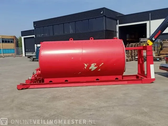 Haakarm bluswatertank, 6000l - afbeelding 3 van  14