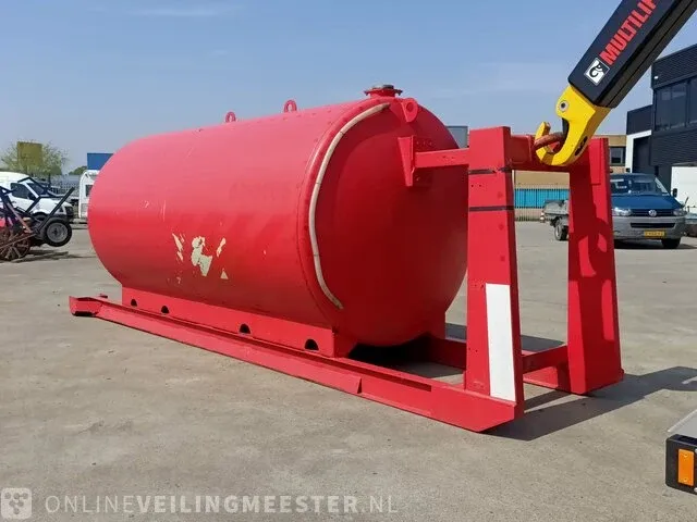 Haakarm bluswatertank, 6000l - afbeelding 5 van  14