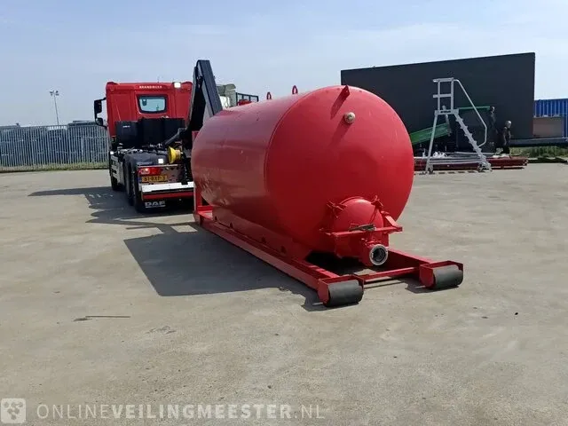 Haakarm bluswatertank, 6000l - afbeelding 12 van  14