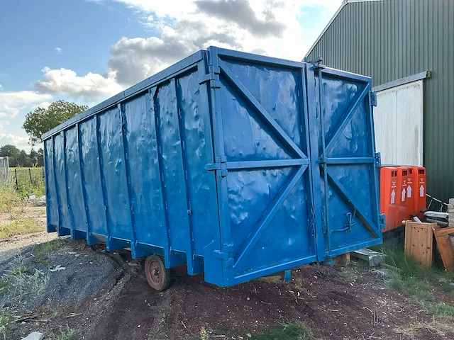 Haakarm container met kabel opname - afbeelding 12 van  15