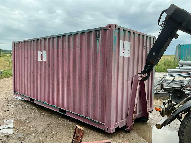 Haakarm / kabelsysteem zeecontainer 20ft. - afbeelding 7 van  12