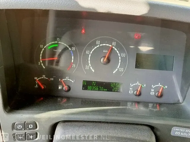 Haakarm vrachtwagen scania, p270 6x2 met kraan palfinger tipper 2 met grijper en containerbak, bouwjaar 2005 - afbeelding 10 van  49