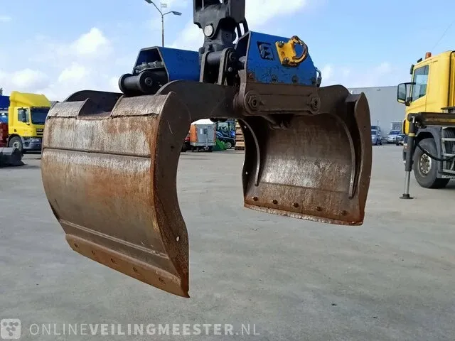 Haakarm vrachtwagen scania, p270 6x2 met kraan palfinger tipper 2 met grijper en containerbak, bouwjaar 2005 - afbeelding 27 van  49
