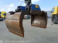 Haakarm vrachtwagen scania, p270 6x2 met kraan palfinger tipper 2 met grijper en containerbak, bouwjaar 2005 - afbeelding 27 van  49