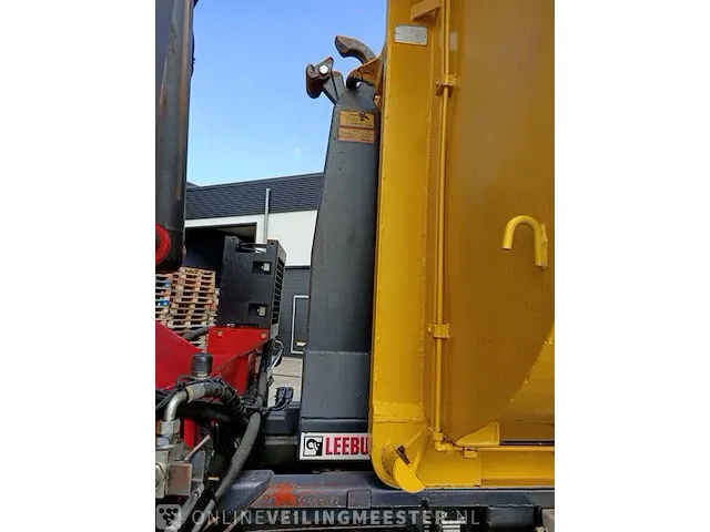 Haakarm vrachtwagen scania, p270 6x2 met kraan palfinger tipper 2 met grijper en containerbak, bouwjaar 2005 - afbeelding 39 van  49
