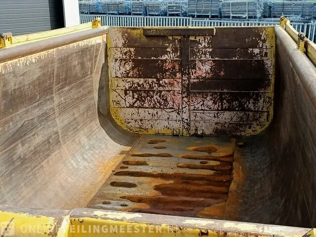 Haakarm vrachtwagen scania, p270 6x2 met kraan palfinger tipper 2 met grijper en containerbak, bouwjaar 2005 - afbeelding 42 van  49