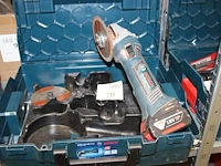 Haakse accu slijptol bosch type gws 18v-li incl. accu - afbeelding 1 van  2