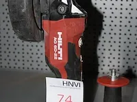 Haakse accu slijptol hilti ag 6d-22. exclusief accu en lader - afbeelding 2 van  2