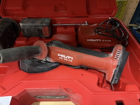 Haakse accuslijper in koffer met 2x accu, 1x lader, hilti, ag 5d-22 - afbeelding 3 van  5